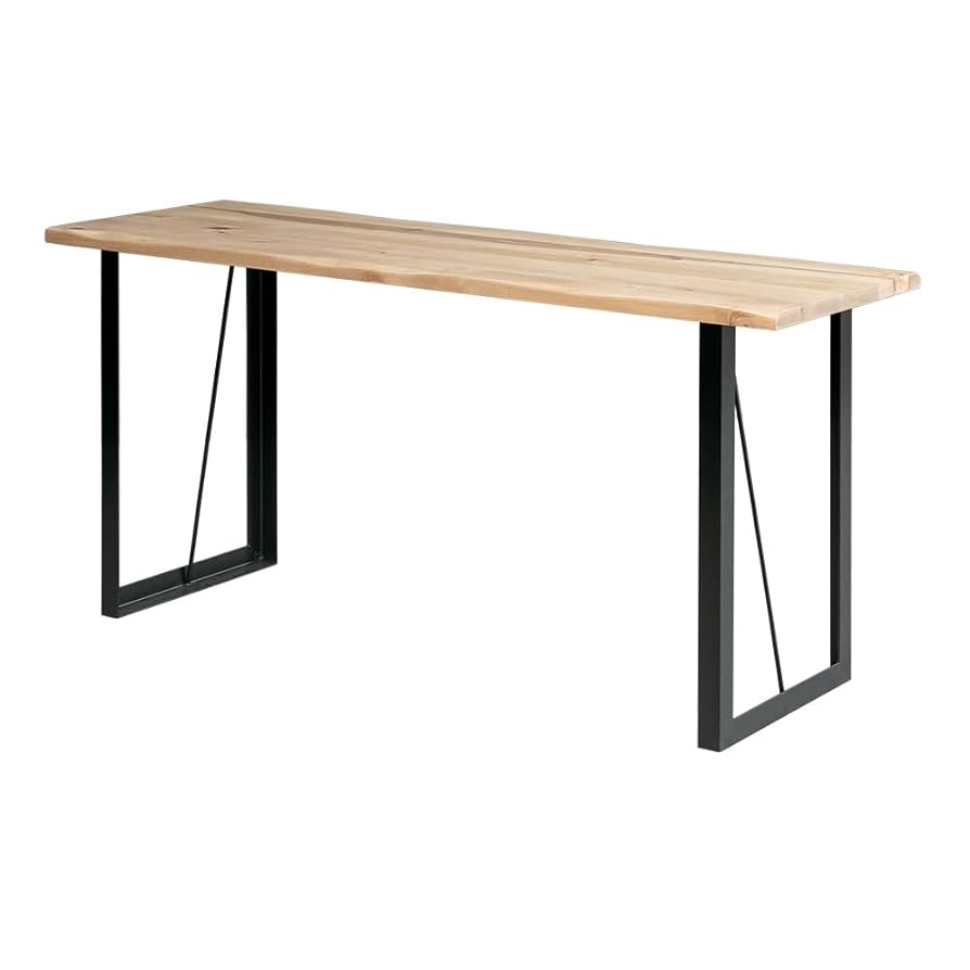 Amazon | デスク 幅150cm 無垢 ウォールナット オーク バーチ 机